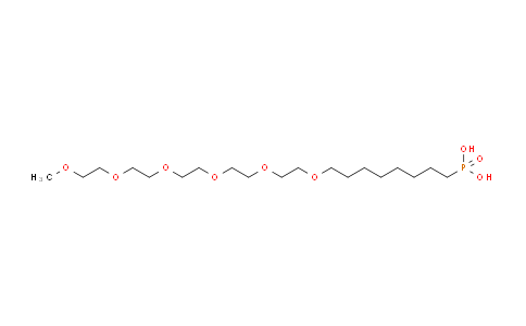 CAS No. 2028284-71-9, m-PEG6-(CH2)6-Phosphonic acid