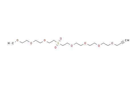 CAS No. 2055041-02-4, m-PEG3-Sulfone-PEG4-propargyl