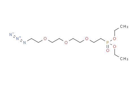 CAS No. 1337527-24-8, Azido-PEG3-phosphonic acid ethyl ester