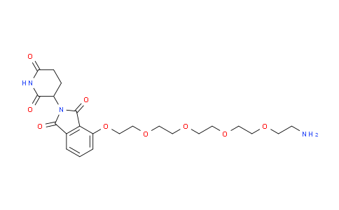 CAS No. 2401832-00-4, Thalidomide-O-PEG4-amine