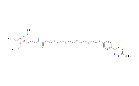 MC739630 | 2353410-01-0 | Methyltetrazine-PEG5-triethoxysilane
