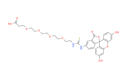 CAS No. 1807518-76-8, Fluorescein-PEG4-acid