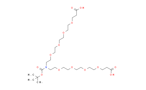 CAS No. 2093152-88-4, N-Boc-N-bis(PEG4-acid)