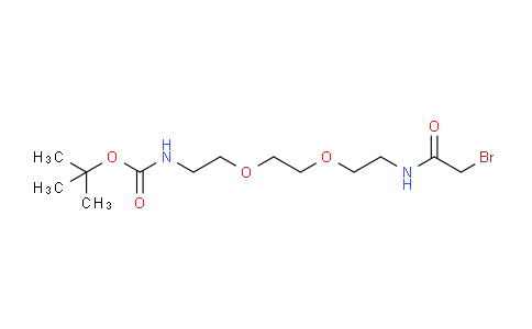 CAS No. 182244-33-3, Bromoacetamido-C2-PEG2-NH-Boc