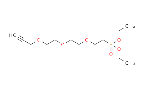 CAS No. 1052678-30-4, Propargyl-PEG3-phosphonic acid diethyl ester