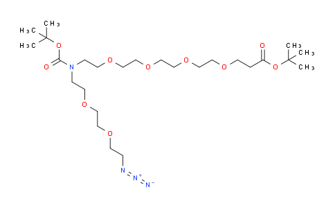 CAS No. 2093153-83-2, N-(Azido-PEG2)-N-Boc-PEG4-Boc