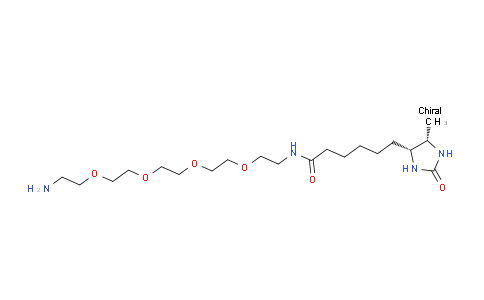 CAS No. 2306109-91-9, Amine-PEG4-Desthiobiotin