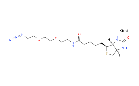 CAS No. 945633-30-7, Biotin-PEG2-CH2CH2N3