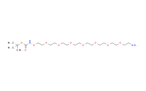 CAS No. 2226611-29-4, t-Boc-Aminooxy-PEG7-amine