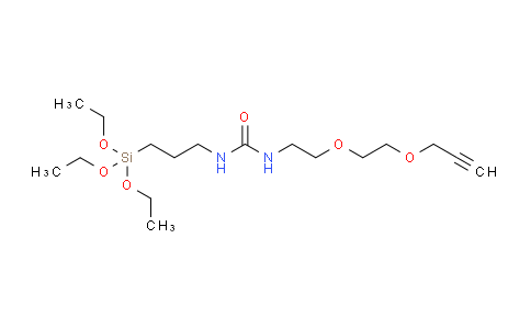 CAS No. 1637329-79-3, Propargyl-PEG2-urea-C3-triethoxysilane