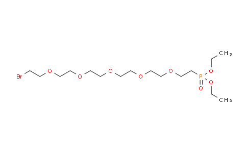 CAS No. 1446282-41-2, Bromo-PEG5-phosphonic acid diethyl ester