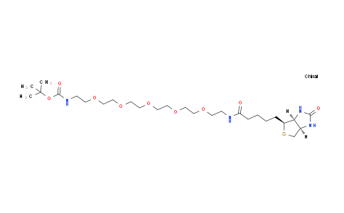 CAS No. 189209-28-7, Biotin-PEG5-NH-Boc
