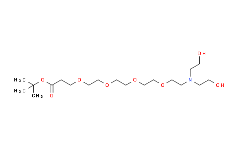 CAS No. 2279944-66-8, N,N-Diethanol amine-PEG4-Boc
