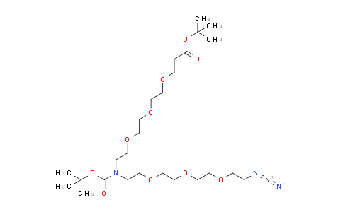 CAS No. 2112732-03-1, N-(Azido-PEG3)-N-Boc-PEG3-t-butyl ester