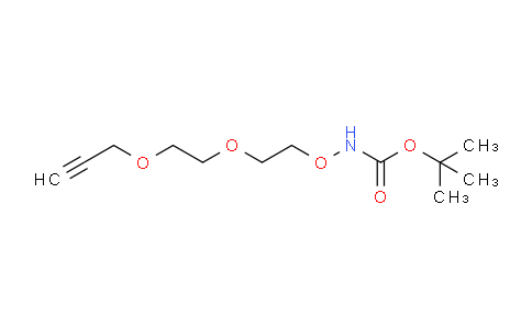 CAS No. 1895922-74-3, Boc-aminooxy-PEG2-propargyl