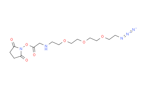 MC739774 | 2170240-91-0 | Azido-PEG3-aminoacetic acid-NHS ester