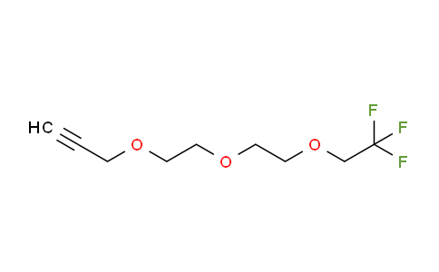 CAS No. 1835759-73-3, 1,1,1-Trifluoroethyl-PEG2-propargyl