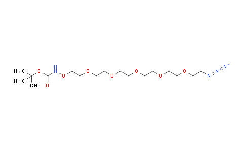 CAS No. 2250216-95-4, t-Boc-Aminooxy-PEG5-azide