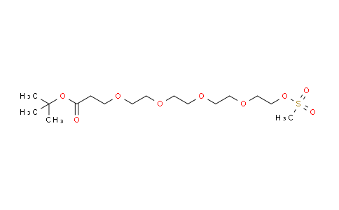 CAS No. 870487-48-2, Ms-PEG5-t-butyl ester