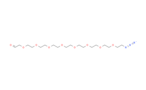 CAS No. 2353410-13-4, Ald-CH2-PEG8-azide