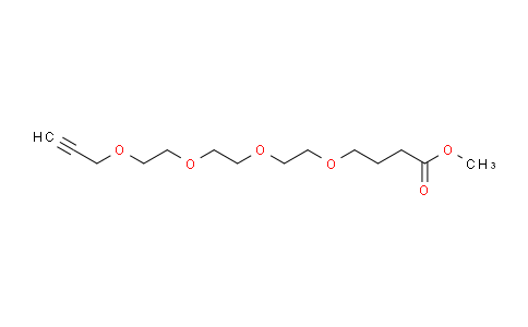 CAS No. 1872433-63-0, Propargyl-PEG4-CH2-methyl ester