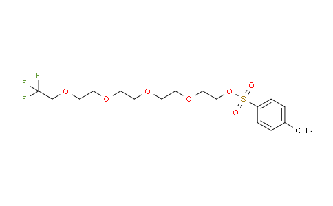 CAS No. 1872433-61-8, 1,1,1-Trifluoroethyl-PEG4-Tos