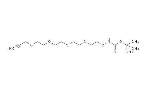 CAS No. 1895922-77-6, Boc-aminooxy-PEG4-propargyl