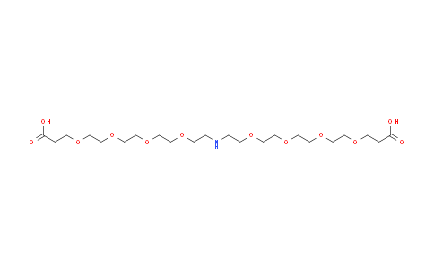 CAS No. 2055041-59-1, NH-bis(PEG4-acid)