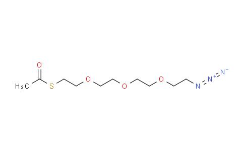 CAS No. 1310827-26-9, S-Acetyl-PEG3-azide