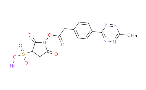 CAS No. 1821017-46-2, Methyltetrazine-Sulfo-NHS ester (sodium)