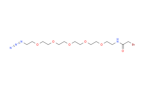 CAS No. 1415800-37-1, Bromoacetamido-PEG5-azide