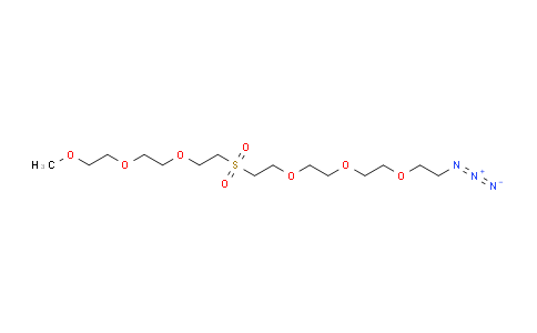 CAS No. 1895922-76-5, m-PEG3-Sulfone-PEG3-azide