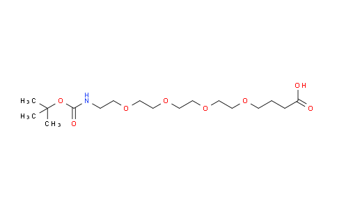 CAS No. 1416777-48-4, Boc-N-amido-PEG4-C3-acid