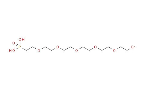 CAS No. 1446282-37-6, Bromo-PEG5-phosphonic acid