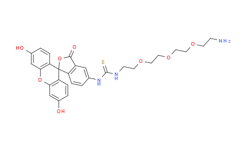 CAS No. 1807539-04-3, Fluorescein-PEG3-amine