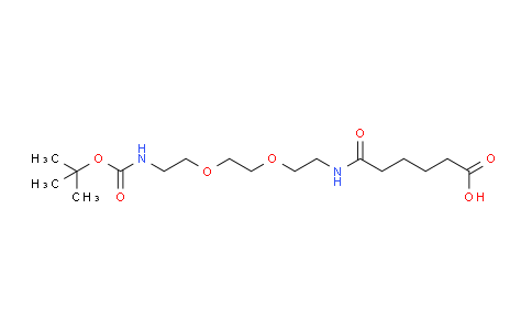 CAS No. 1310327-20-8, Boc-NH-PEG2-C2-amido-C4-acid