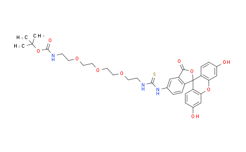 1807534-77-5 | Fluorescein-PEG3-NH-Boc