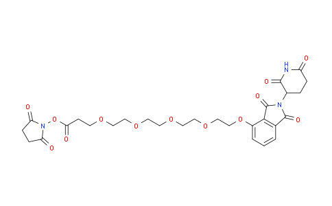 CAS No. 2411681-88-2, Thalidomide-O-PEG4-NHS ester
