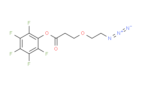 CAS No. 1807505-32-3, Azido-PEG1-PFP ester