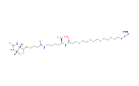CAS No. 2055042-70-9, N-(Azido-PEG4)-biocytin