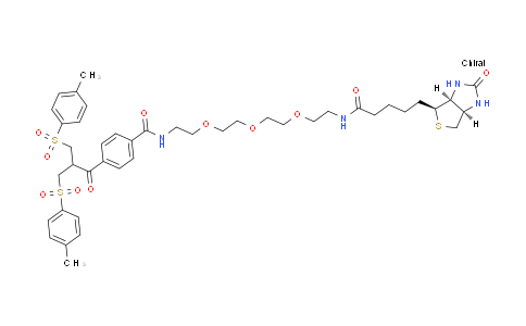 CAS No. 2055048-58-1, Biotin-PEG3-Bis-sulfone