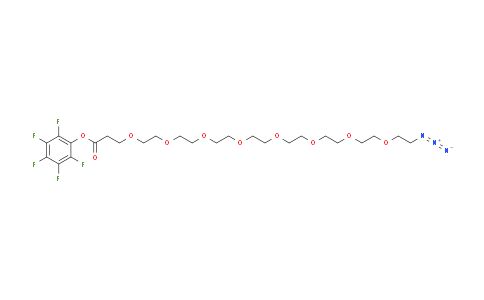 CAS No. 2055014-62-3, Azido-PEG8-PFP ester