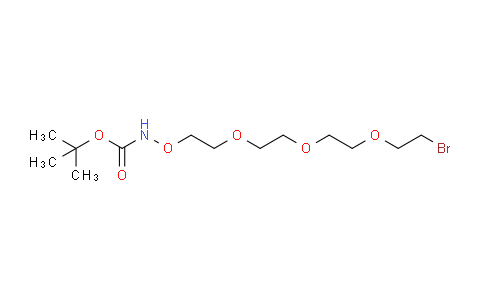 CAS No. 918132-15-7, Boc-Aminooxy-PEG3-bromide