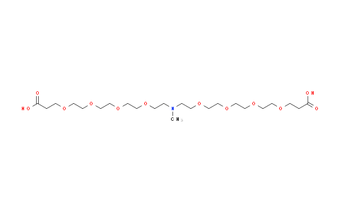 CAS No. 2055014-77-0, N-Me-N-bis(PEG4-acid)