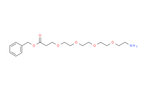 CAS No. 1351397-21-1, Amino-PEG4-benzyl ester
