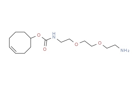 CAS No. 2141981-87-3, TCO-PEG2-amine