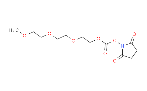 CAS No. 477775-77-2, m-PEG3-succinimidyl carbonate