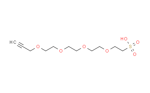 CAS No. 1817735-29-7, Propargyl-PEG4-sulfonic acid