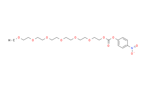 CAS No. 678150-56-6, m-PEG7-4-nitrophenyl carbonate
