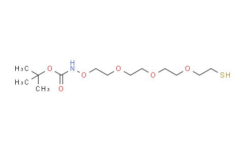 CAS No. 1895922-75-4, Boc-Aminooxy-PEG3-thiol
